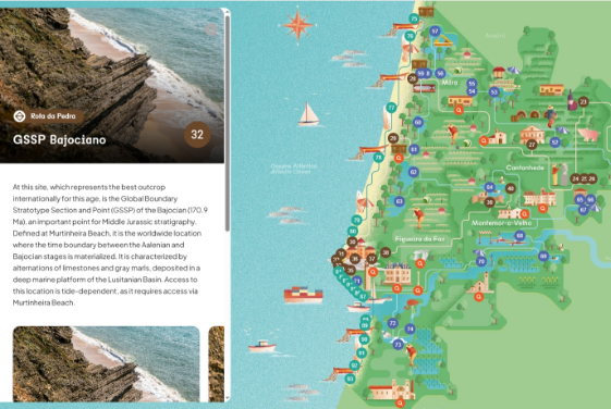 Interactive routes on water, geology, and beaches – Heritage Routes